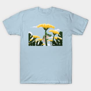 Frog Flower Wildlife T-Shirt